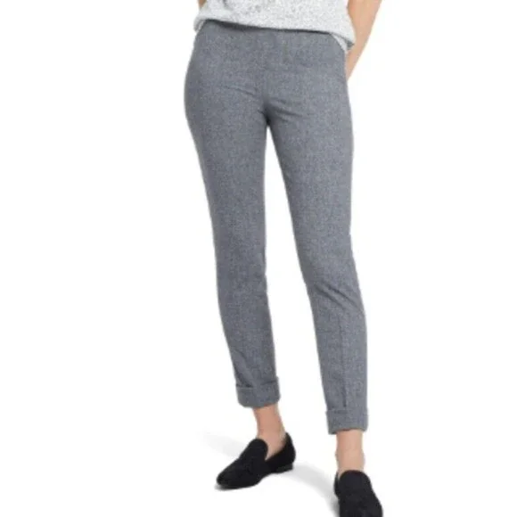 NIC+ZOE Womens Forever Flannel Cuffed Dress Pants Size 16 New with Tags - Picture 6 of 6